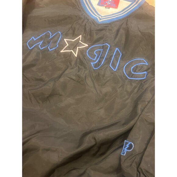 Vintage 1990's Pro Player Orlando Magic NBA Pullover Windbreaker Jacket Men's XL - Picture 6 of 8